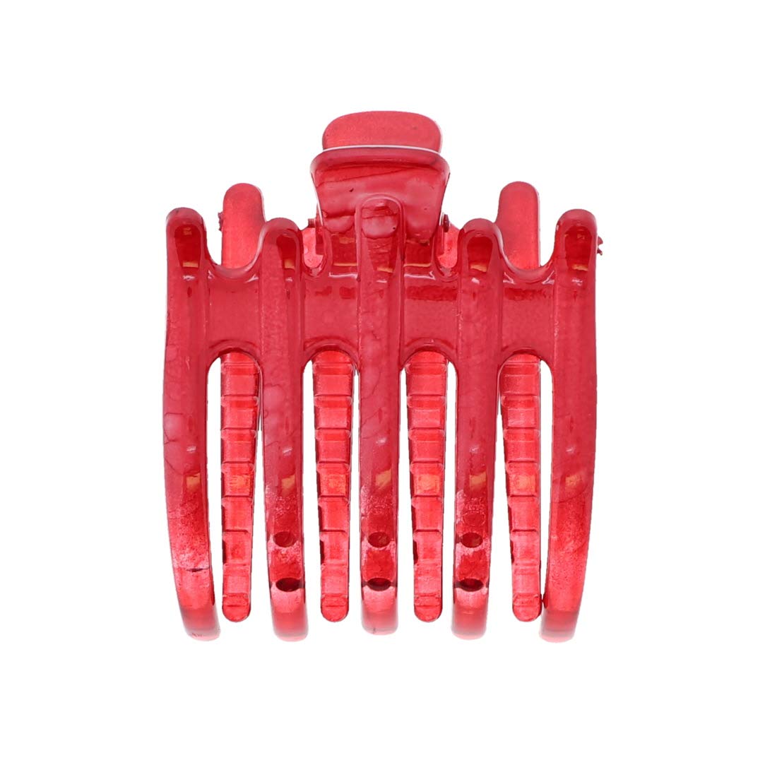 Motique AccessoriesMarbelized Claw Clip Hair Jaw-Red