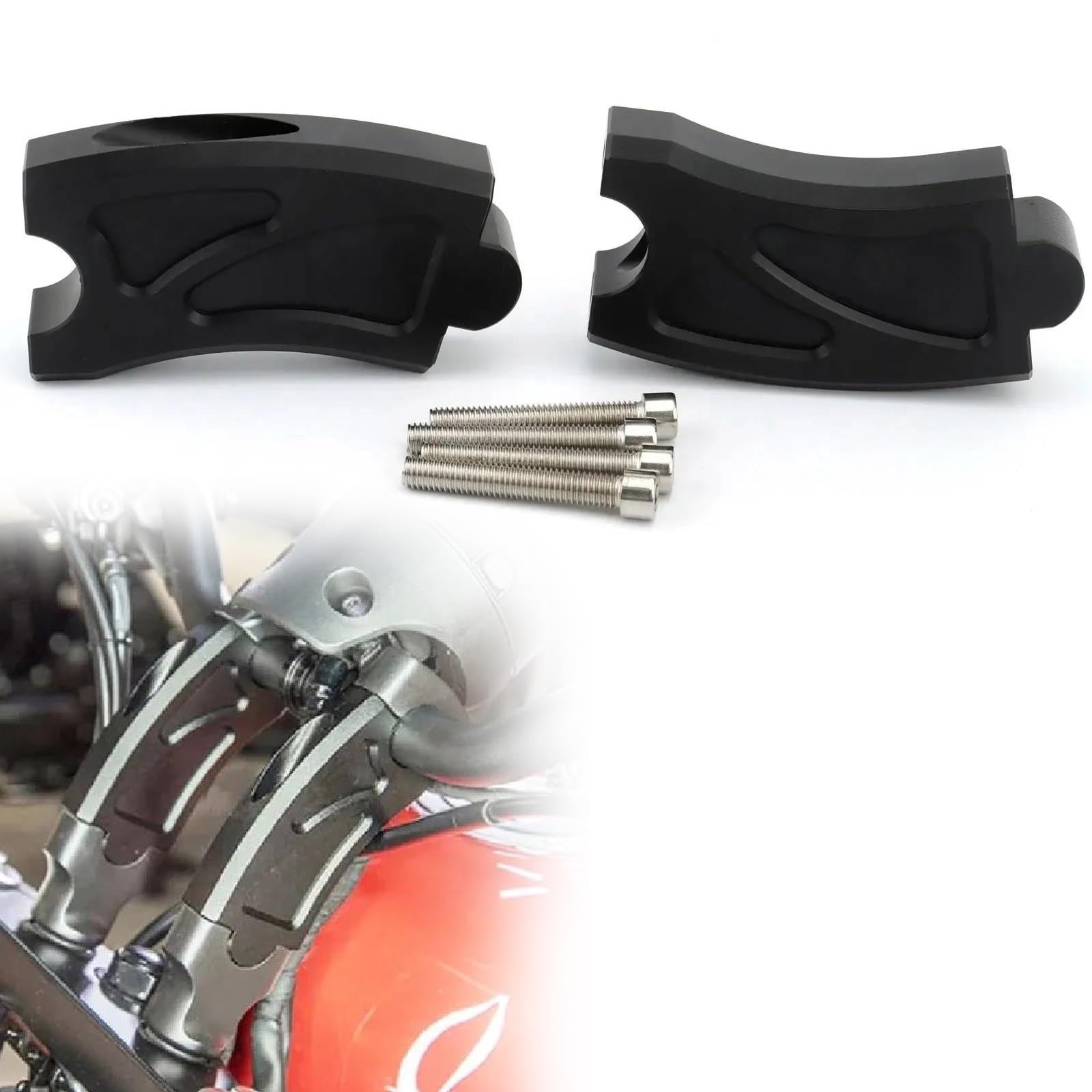 Accessoires pour Rebel CMX 500 CMX 300 Kit De Rehausseurs De Guidon Adaptateurs De Serrage De Guidon De Moto Outil CMX500 CMX300