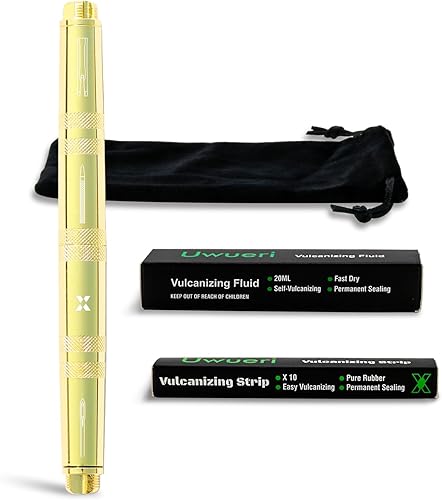 Miniatura 2 de Uwueri Kit de reparación de neumáticos compacto para motocicleta (rojo)