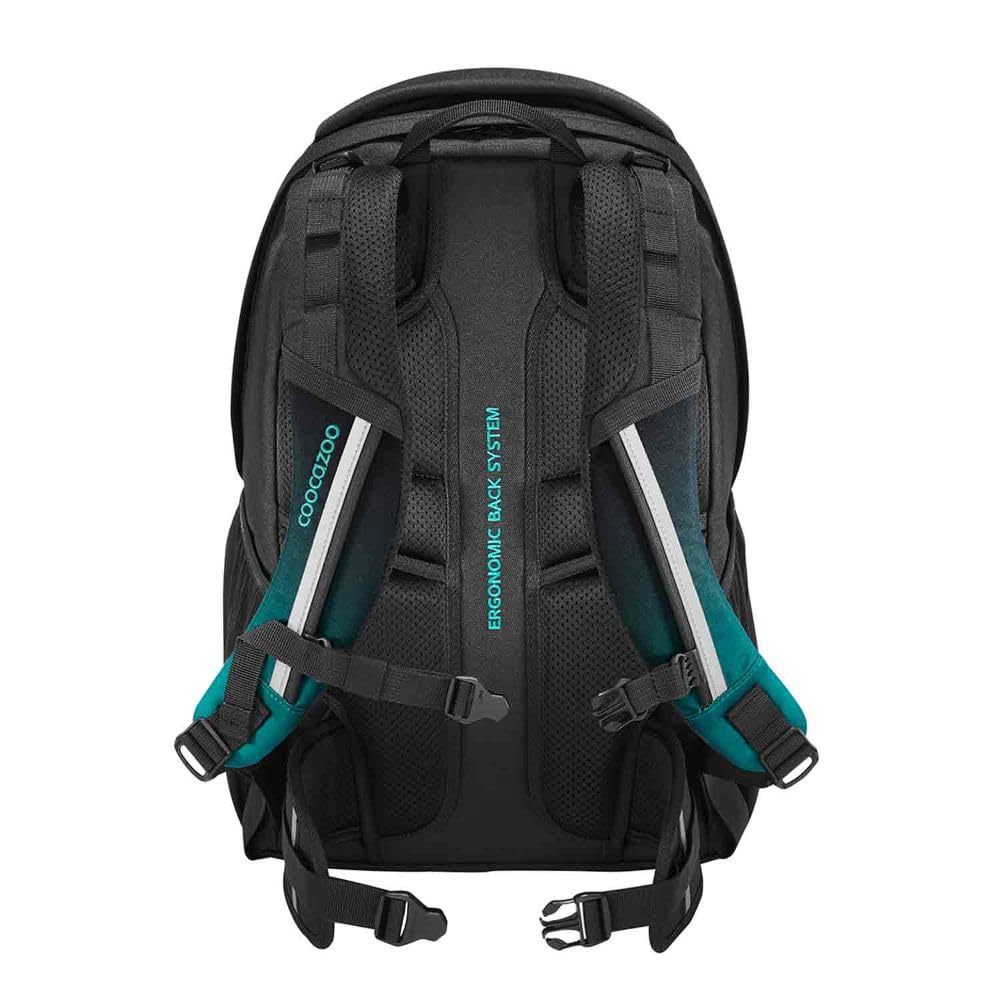 Coocazoo Every Schulrucksack Set 2tlg. inkl. Schlamperbox (Teal Shadows)
