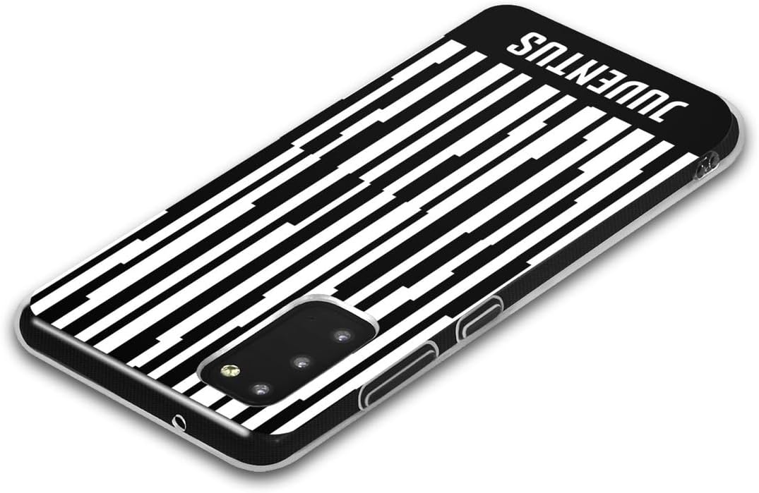Head Case Designs Officially Licensed Juventus Football Club Distorted Stripes Graphic Collection Gel Case [Military Grade Protection] Compatible with Samsung Galaxy A35 5G