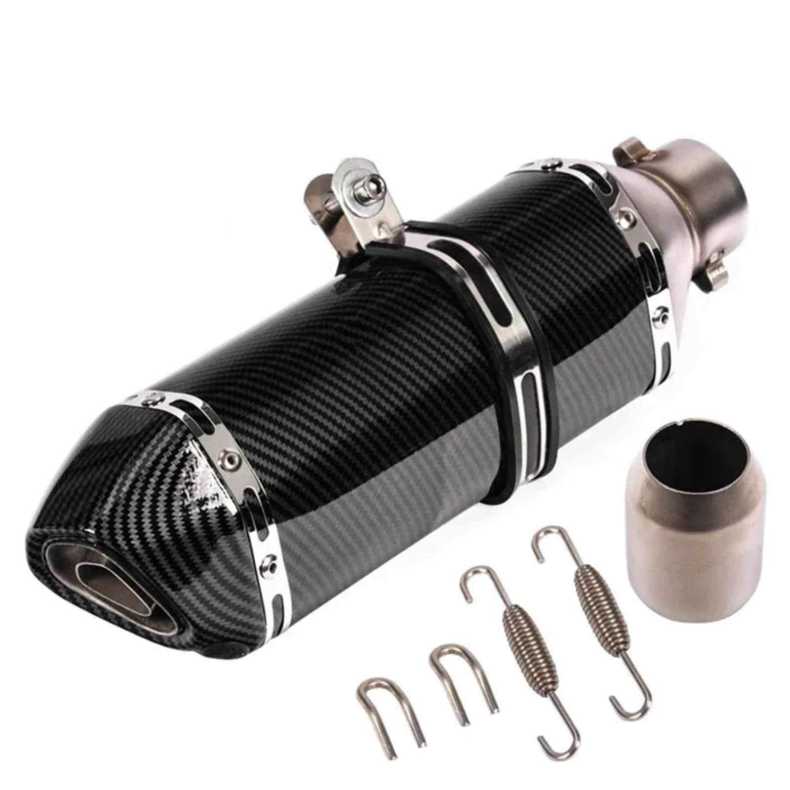 Uitlaat Trim Pasuje do tłumika wydechowego motocykla Escape Moto Tube 51mm(Type B 370mm)