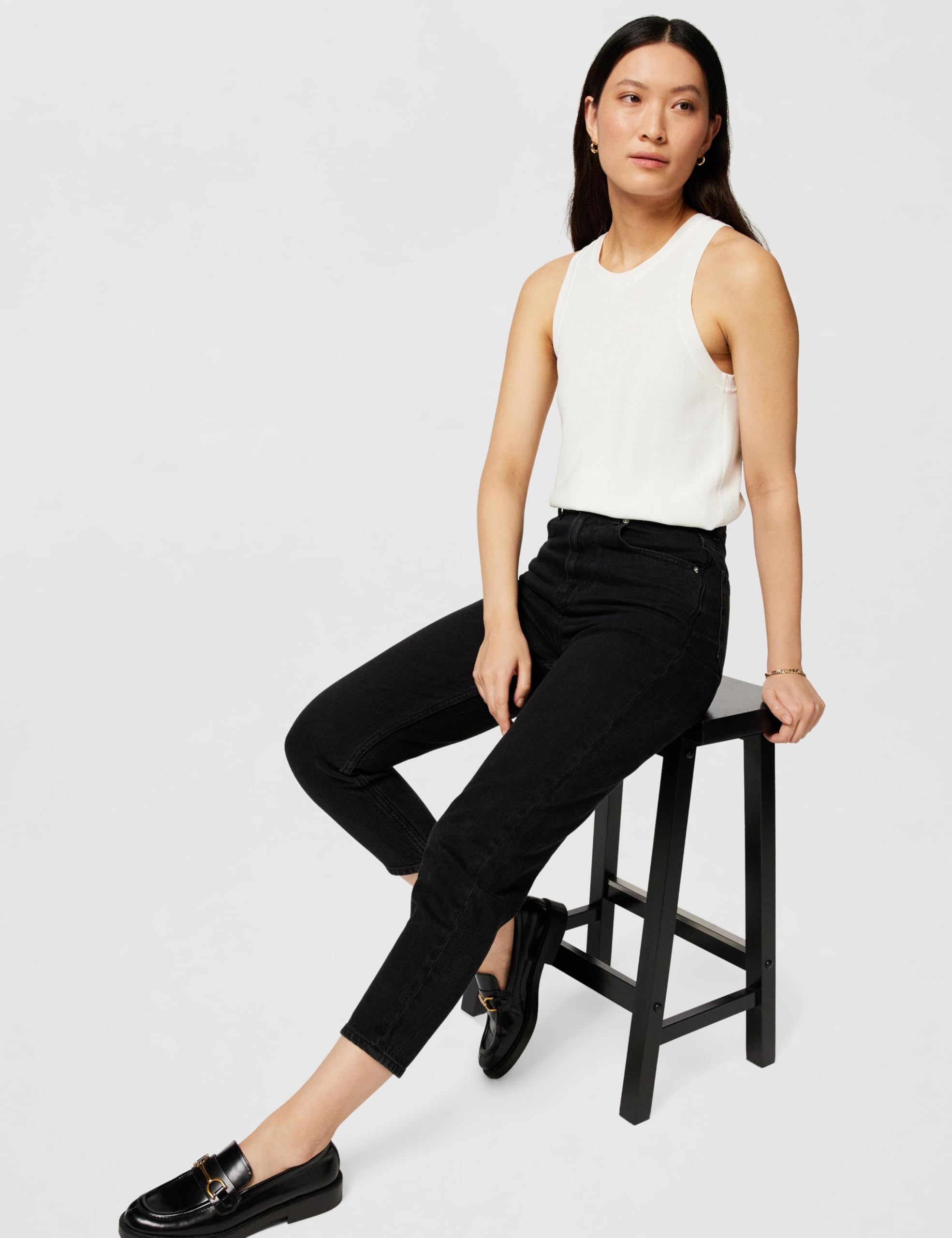 Tommy Jeans Mujer Pantalón Vaquero Mom Jeans High Rise