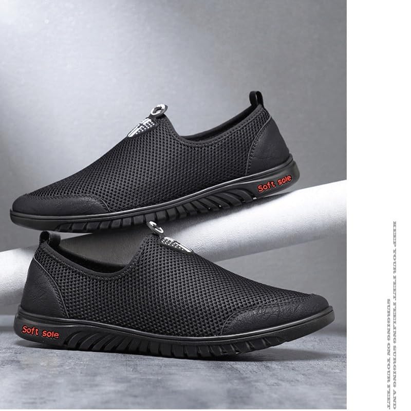 Men's Loafers Mens Commuter Slip-Resistant Lightweight Breathable Easy to Walk for Driving Daily Work Office2