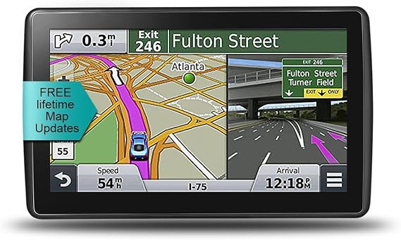 GPS Navigation for Car Truck - Navigation System 7 Inches Touchscreen Navigator with 2026 US/CA/MX Maps, Free Lifetime Updates for RV, Voice Guidance, Speed & Traffic Alerts, Custom Truck Routing
