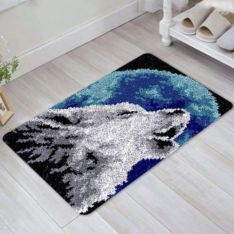 Kit Tapis à Crochet Readicut - Fournitures De Loisir Créatif Avec Fil Prédécoupé (occasion)