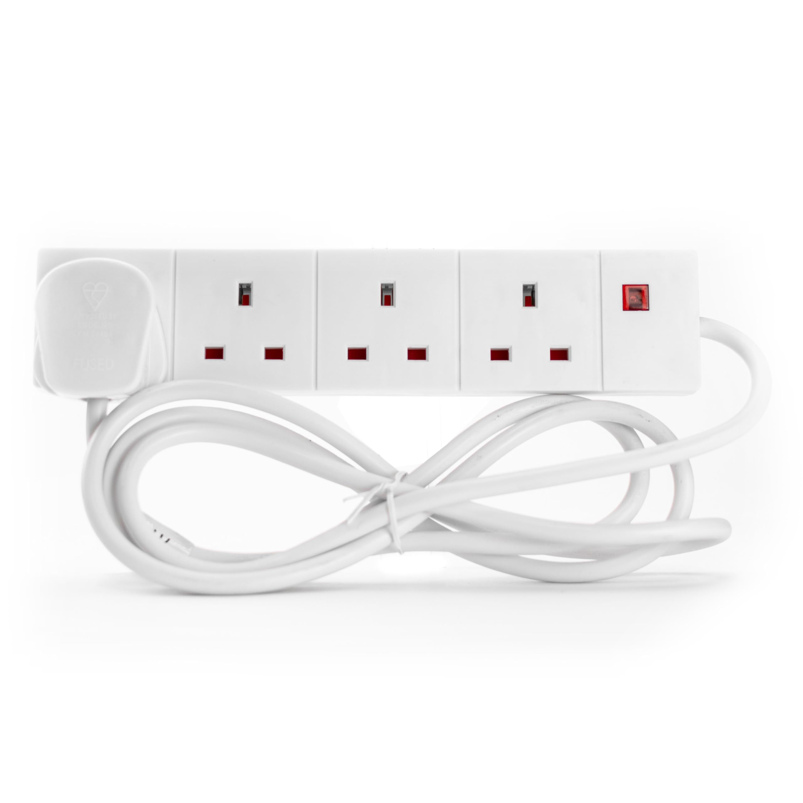 703 2m 4 Way White Extension Socket 4WS2MCP20 Status Genuine Top Quality Product
