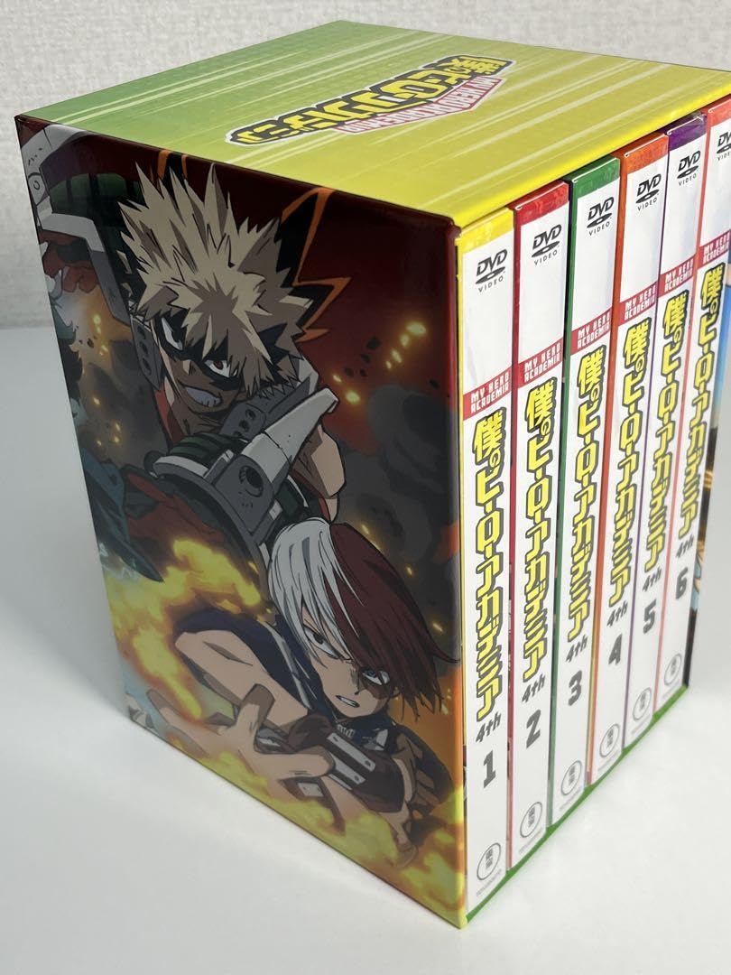 Amazon.co.jp: 全巻 DVD 僕のヒーローアカデミア4th 全6巻セット 収納 