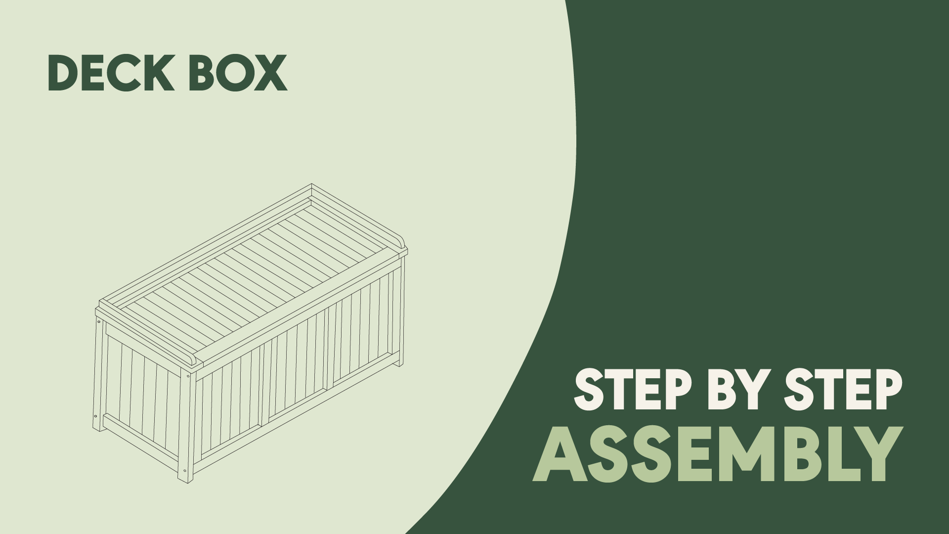 Amazon.com : Furinno Dalam Outdoor Hardwood Storage Deck Box