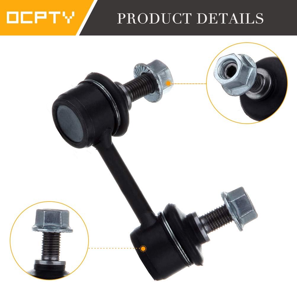 OCPTY - New 12-Piece fit for ACURA CL TL for Honda for Accord - 2 Front Lower Ball Joint 2 Inner 2 Outer Tie Rod End 2 Rear 2 Front Sway Bar 2 Upper Control Arm And Ball Joint - Driver Passenger Side