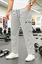 HARDFLEX Men's Stylish Cargo Trousers with Side Pockets Fit Casual Pants Solid Track Pants Comfortable Drawstring Waist Bottom Wear_Black/LightGray_M (m) gallery image
