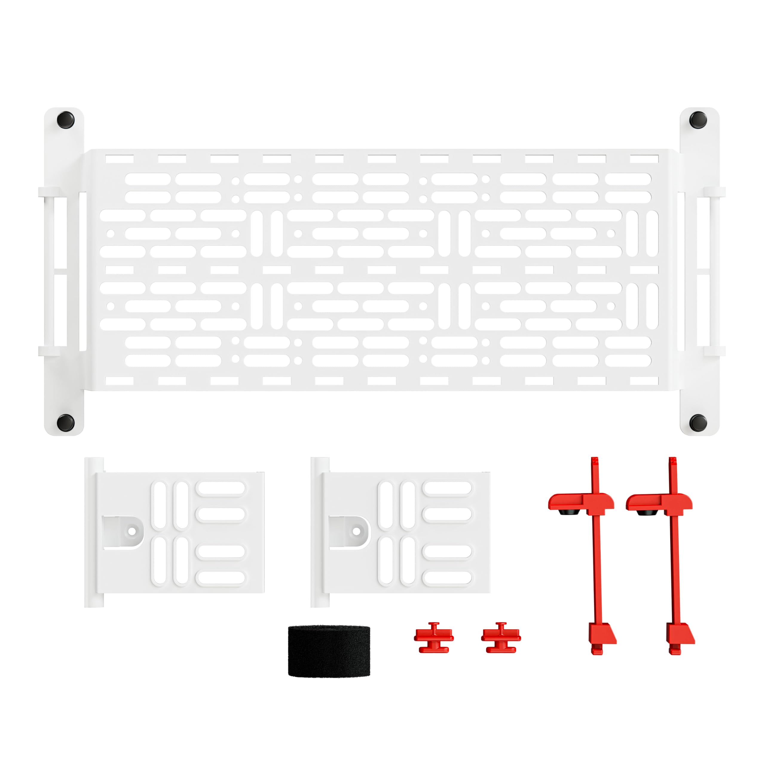 Legrand - OnQ AC1050-EMK Kit Combo Piastra di Montaggio 5", Bianco/Rosso