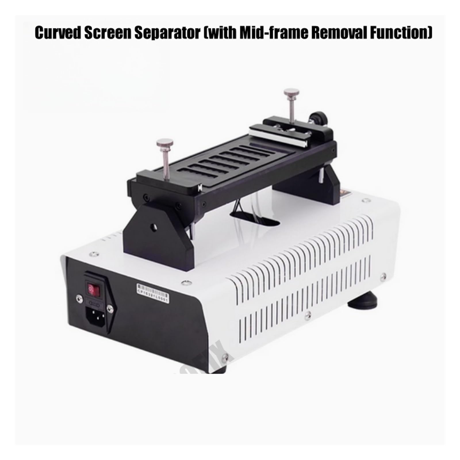 Séparateur d'écran LCD, Séparateur d'écran de téléphone professionnel 3 en 1 avec aspirateur intégré, machine de retrait de cadre LCD for la rénovation de l'écran des bords du téléphone(A)