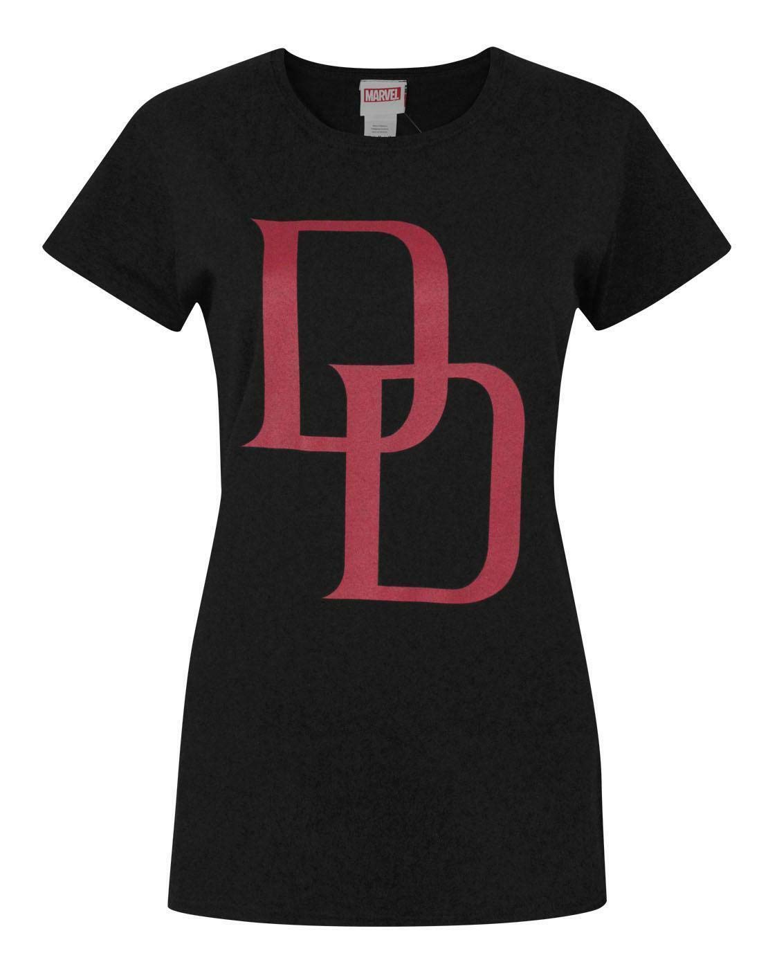Marvel Women's Black Short Sleeved T-Shirt | | Official Merch Large