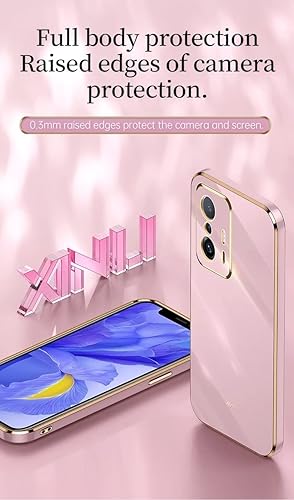 Miniatura 5 de EASSGU Serie chapada en oro diseño de funda para teléfono Xiaomi 11T Pro compatible con Xiaomi 11T de silicona de TPU suave anti caídas y anti