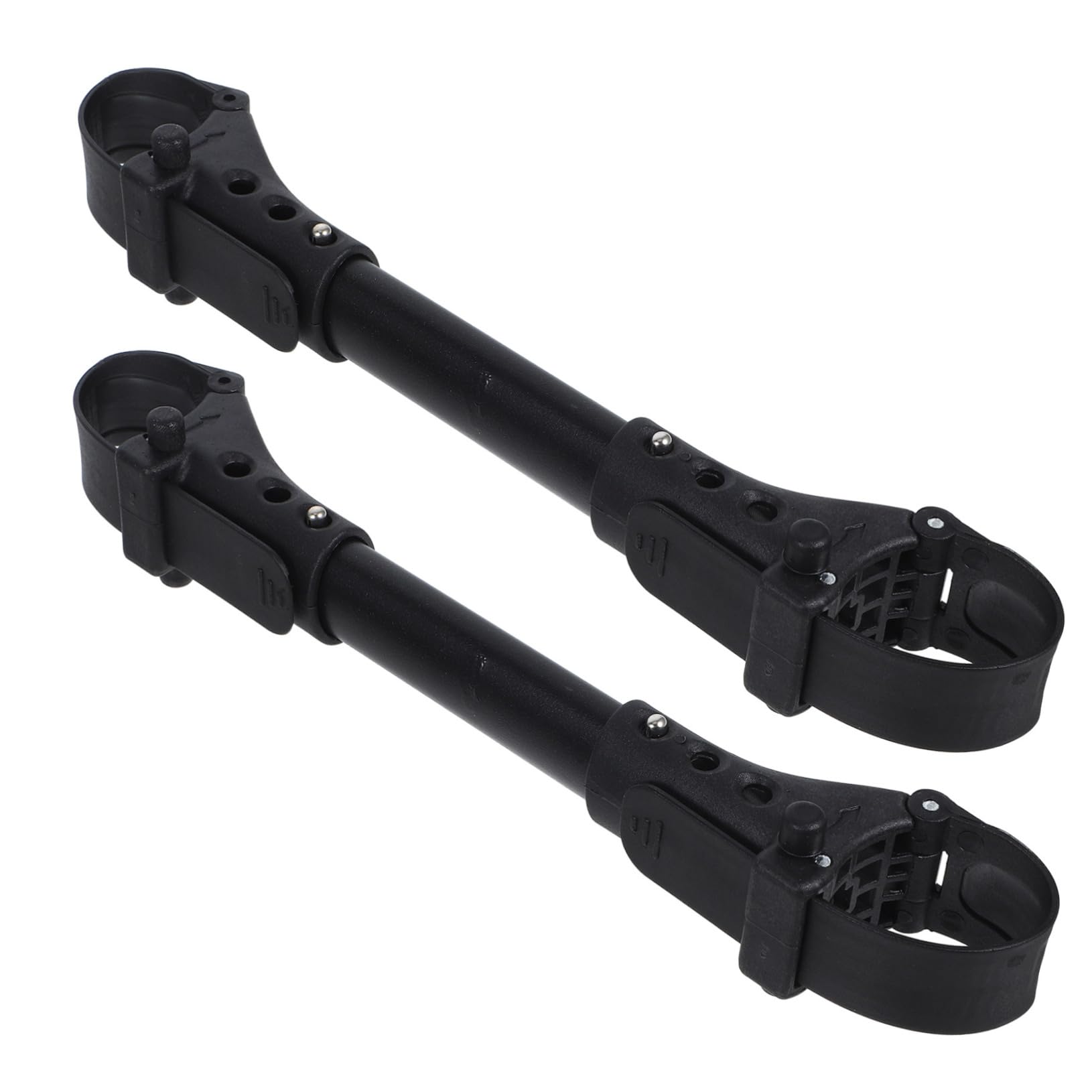 QUMIIRITY Dual Stroller Pram Connector for Twins 2pcs Aluminum Stroller Connector Lightweight Strong Versatile for Outdoor Use