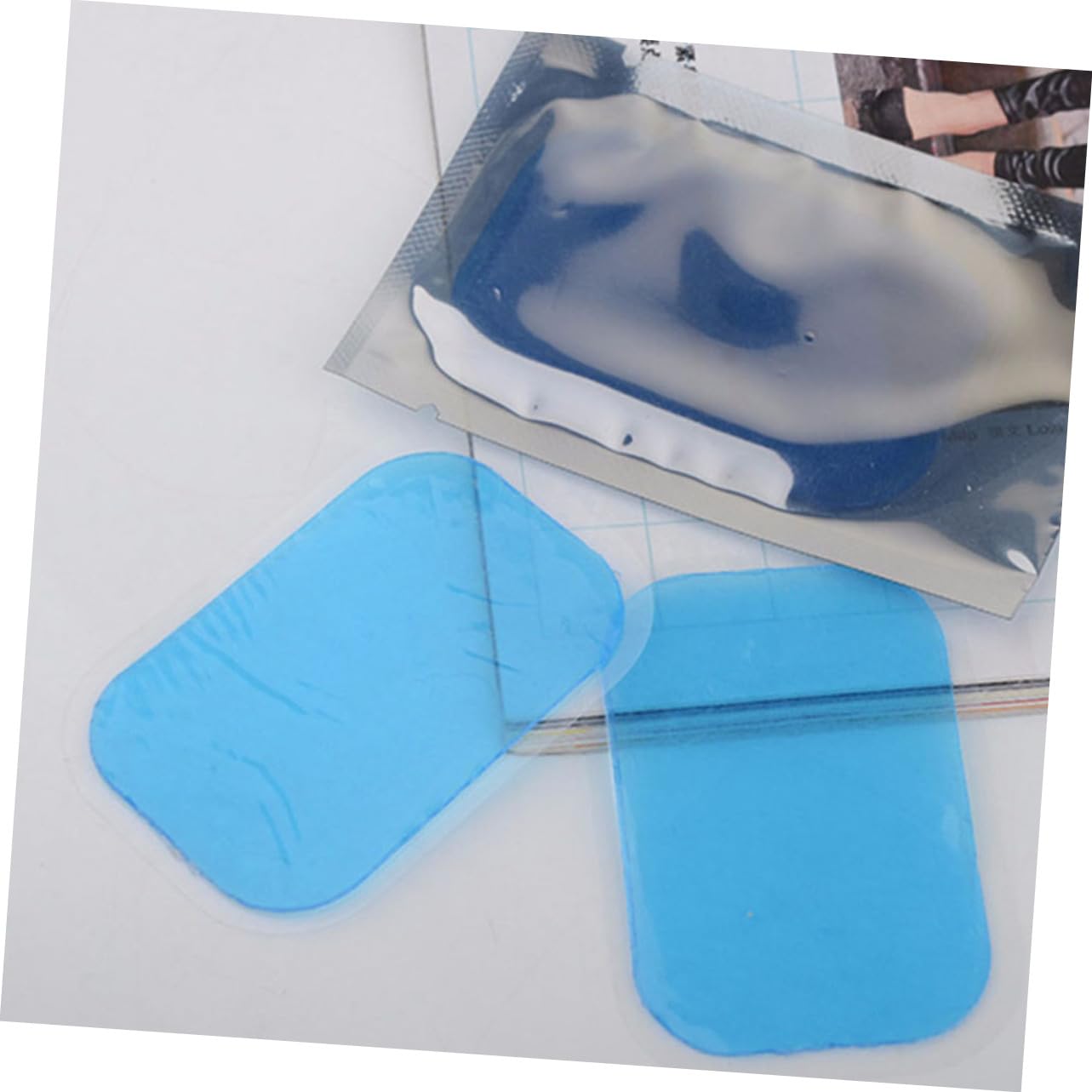FRCOLOR 90stücke Austauschbare Gel-pads Für Abdominal Trainer Hautfreundliche Wiederverwendbare Gel Effektive Muskelstimulation Und Massage Kompatibel Mit Allen Elektrostimulatoren