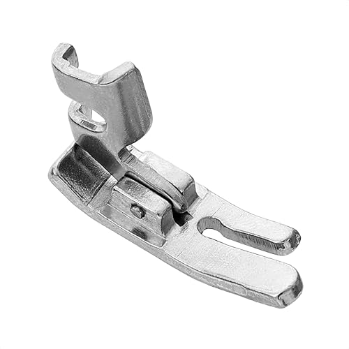 TISEKER Prensatelas de punto recto de caña baja de 0.394 in (0.4 pulgadas de ancho) para máquinas de coser Brother, Kenmore, Singer #45321