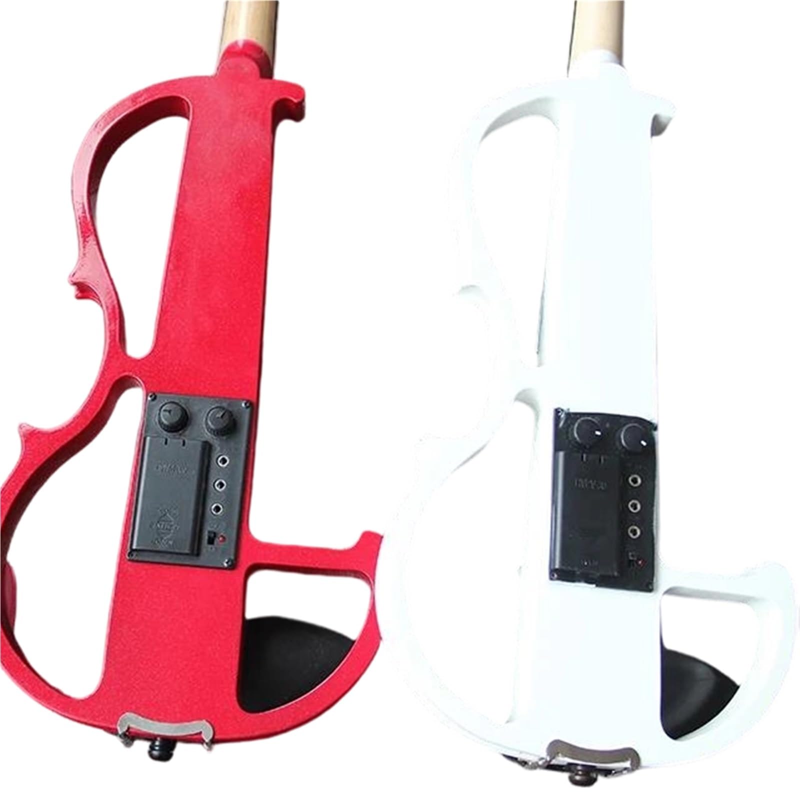 Violons Violon Électrique Professionnel Silencieux Pour Débutant Fabriqué À La Main En Ébène