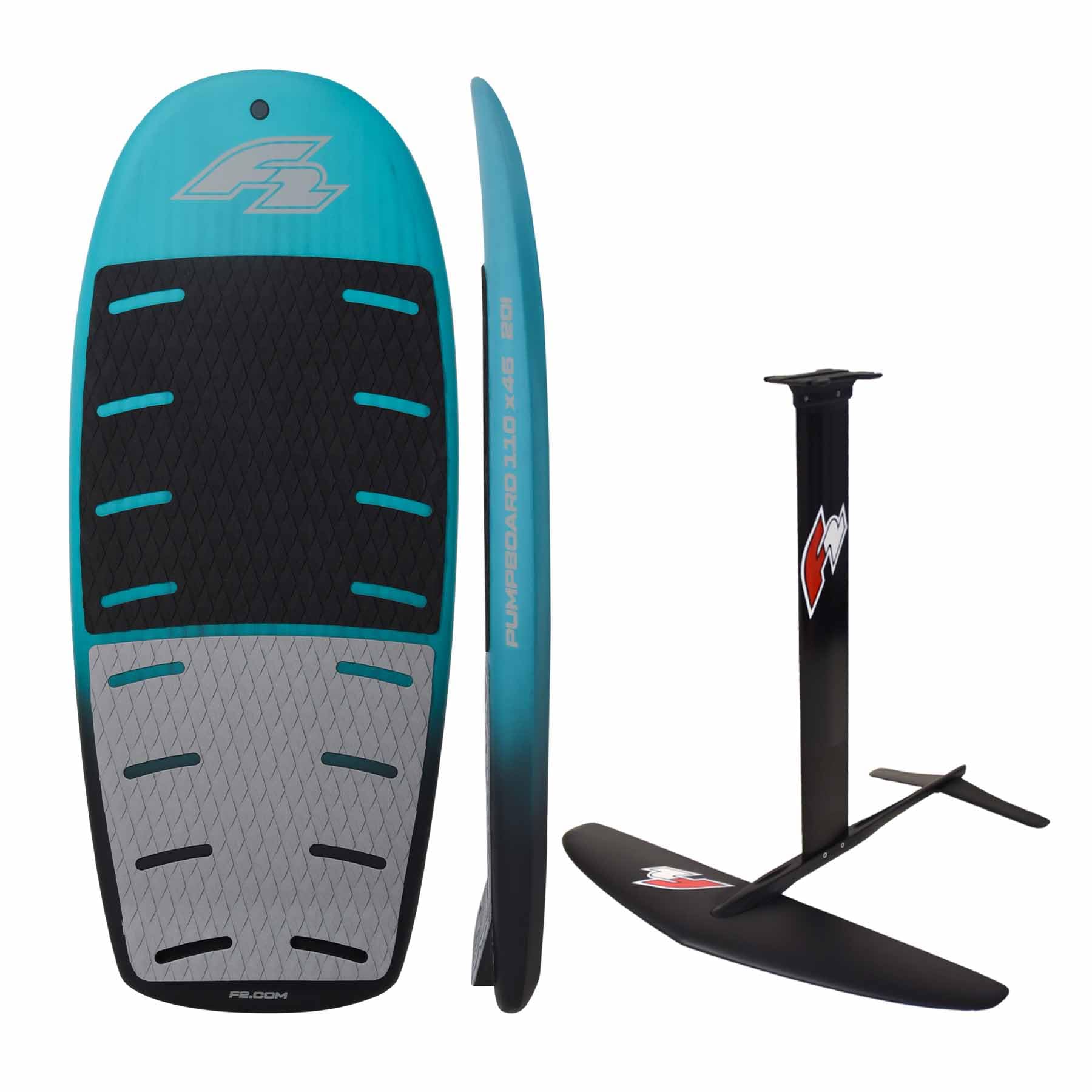 F2 Set Pumpfoilboard Glide Surf 20L |LTD Allround Foil 2000