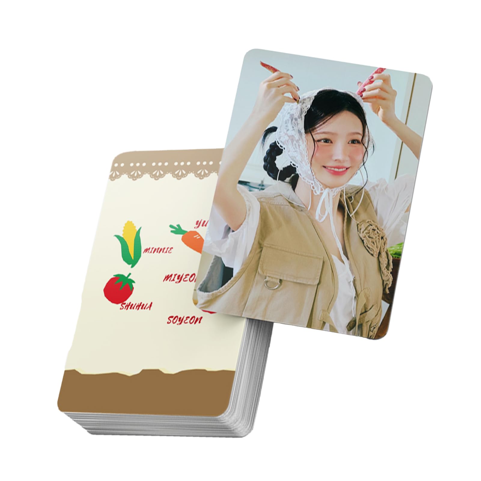Amazon.com: (G) I-DLE Photocards KPOP Album I Feel Lomo Cards Set