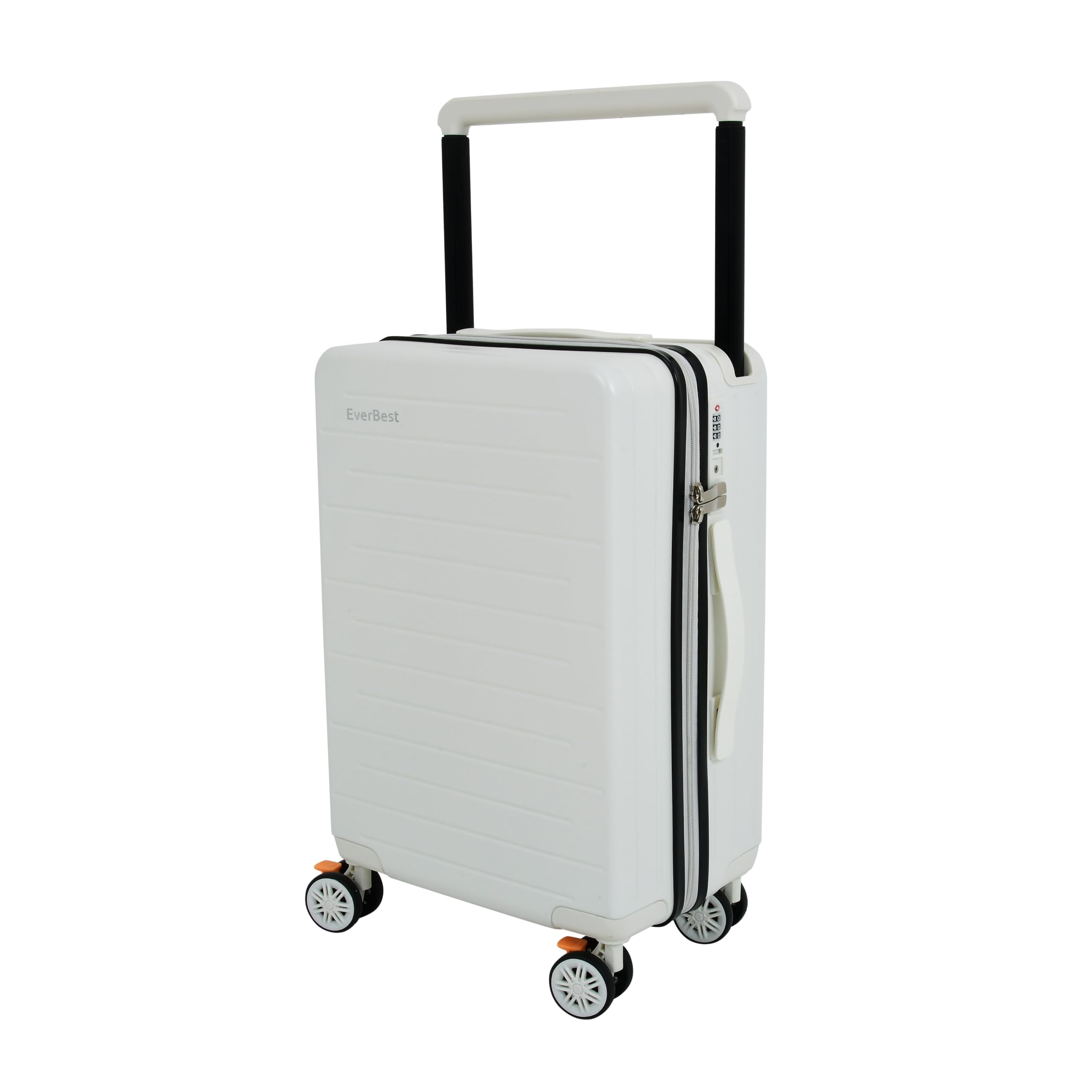 eb ever best-series of bags Polycarbonate Hardsided Luggage with Anti Theft Zipper | Wide Handle Trolley Bag with in-Built TSA Lock & Silent 8 Spinner Brake Wheels-picture-36
