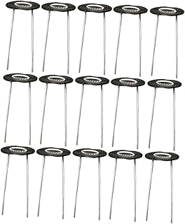 Yardenfun Barraca De Pregos De Chão Em Forma De U Para Acampamento Estacas Ao Ar Livre Tenda Ao Ar Livre 50 Conjuntos Estacas De Jardim Estacas De Jardim Grampos De Jardim Com Almofada Pino