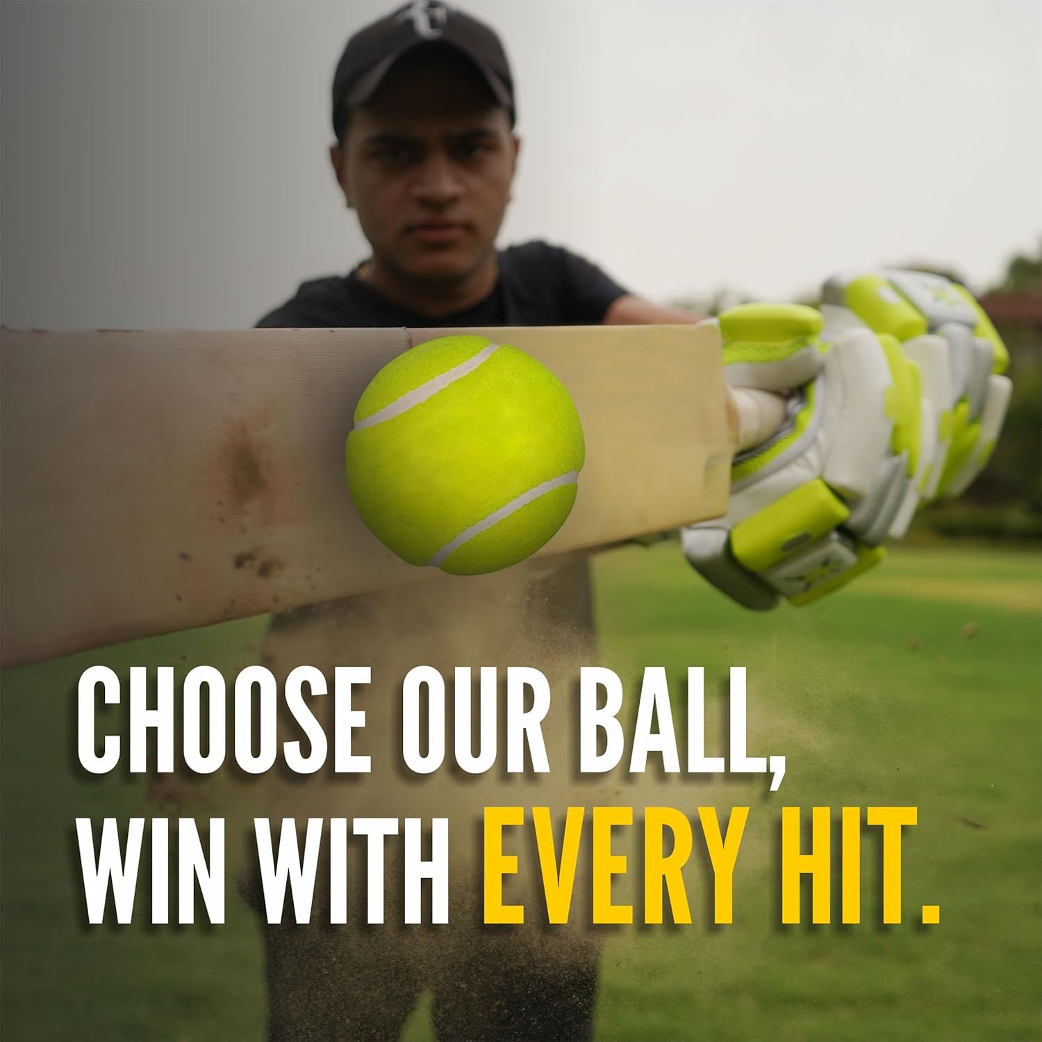 Magic Providers Tennis Cricket Ball for Cricket Tournament, Street Match Lawn Cricket Soft Ball for Playing Pacer - Pack of 3 2
