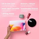Earth Rhythm Tint & Glow Kit – Lip & Cheek Tint, Cleansing Balm, Makeup Remover Pad & Lip Masque gallery image