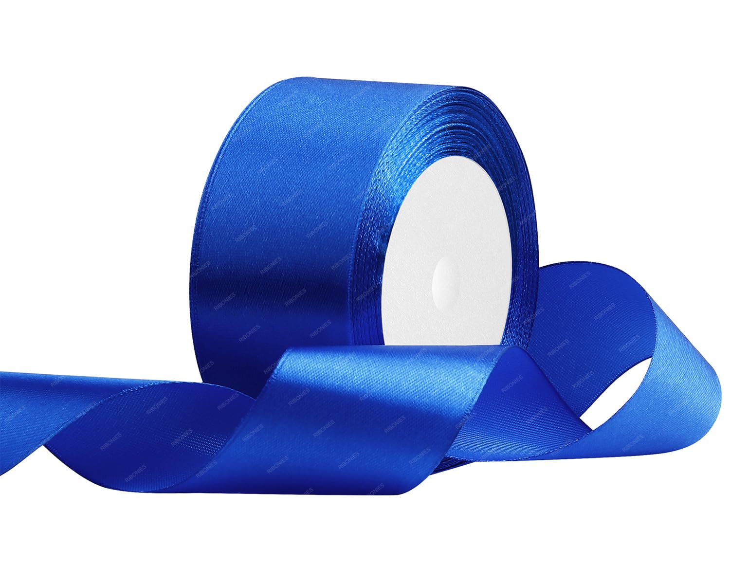 6 Rotoli Nastro Di Raso Colorato - 40 Mm X 22 M Ciascuno, In Poliestere, Per Regali, Fiocchi, Decorazioni, Matrimoni E Feste