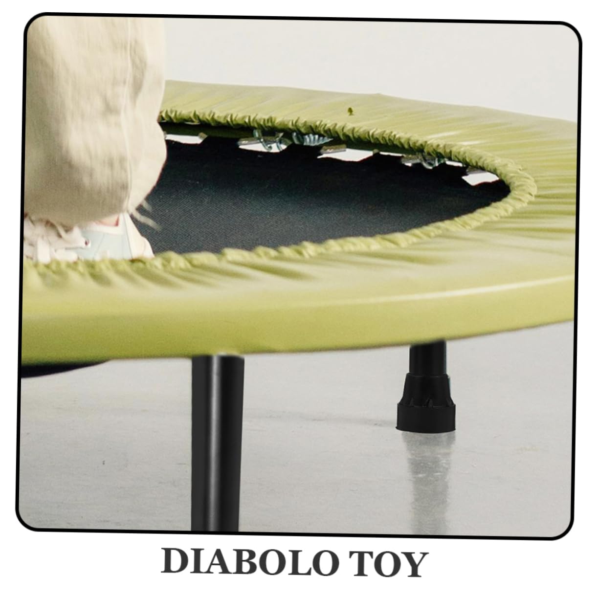 YARNOW Patas para Trampolín Tubo y Almohadilla Antideslizante, 6 Piezas De Acero Inoxidable para Cama Elástica, Accesorios para Uso En Exteriores