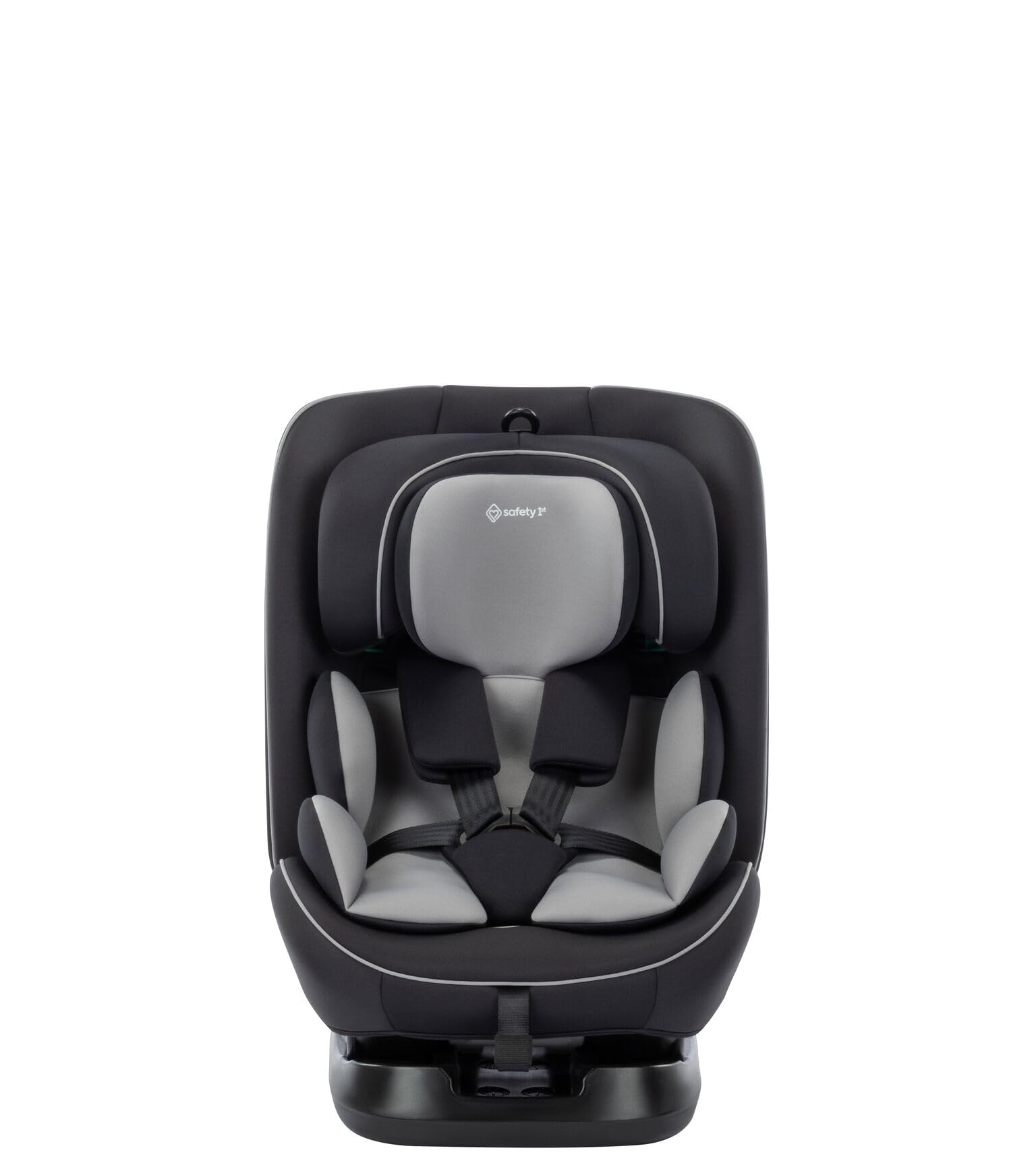 Safety 1st Alena i-Safe Silla Coche Evolutiva Infantil, 0–12 años, 40–150 cm, silla coche bebé, Reductor Recién Nacido, Instalación Cinturón, 11 Posiciones Reposacabezas, 6 Reclinaciones, Ligera,Negra