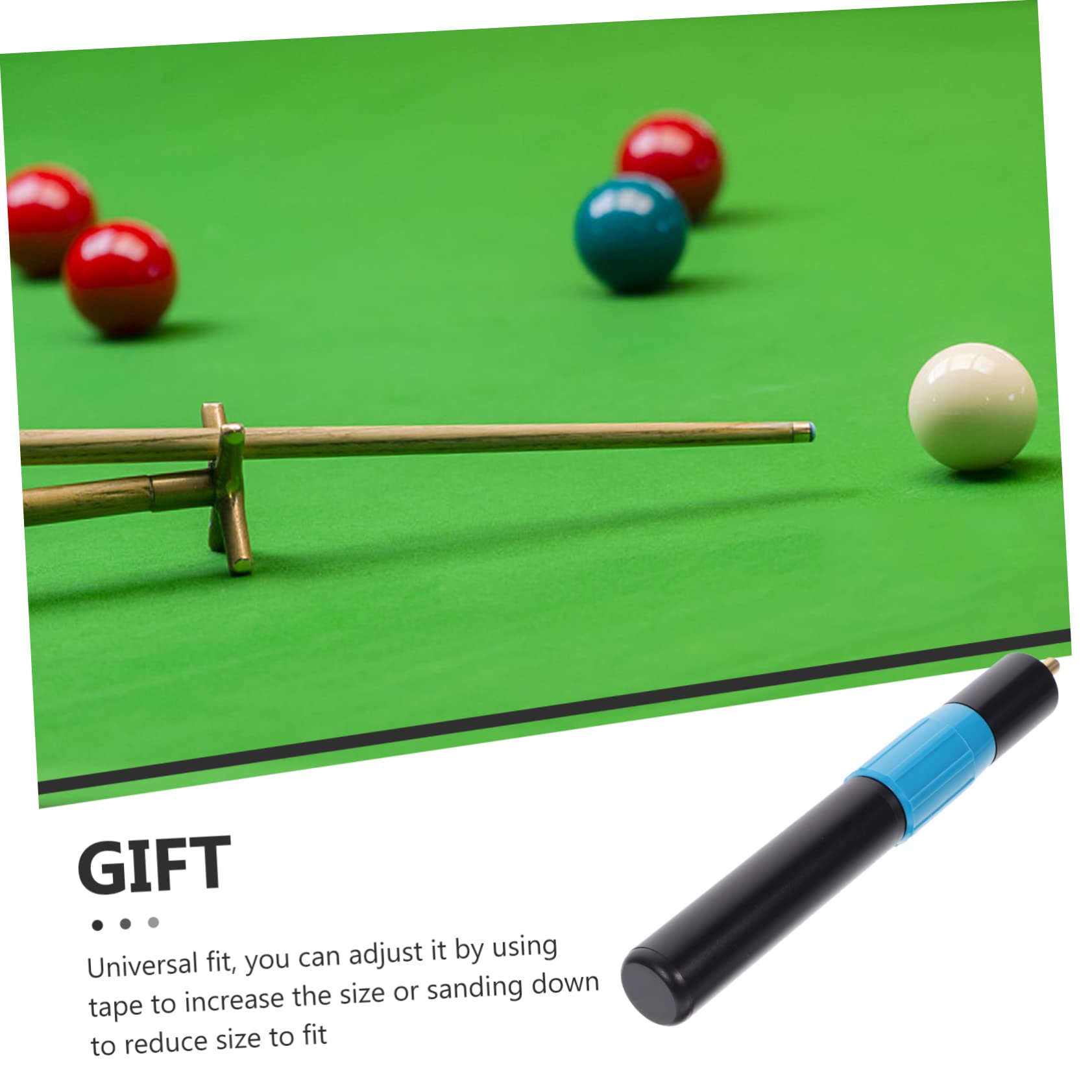 HANABASS Rallonge De Queue De Billard Poignée D'extension De Billard Boules De Billard Tige D'extension De Queue Rallonge De Billard Télescopique Accessoires De Billard Plastique