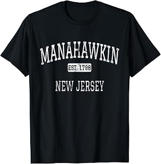 Manahawkin New Jersey NJ Vintage T-Shirt