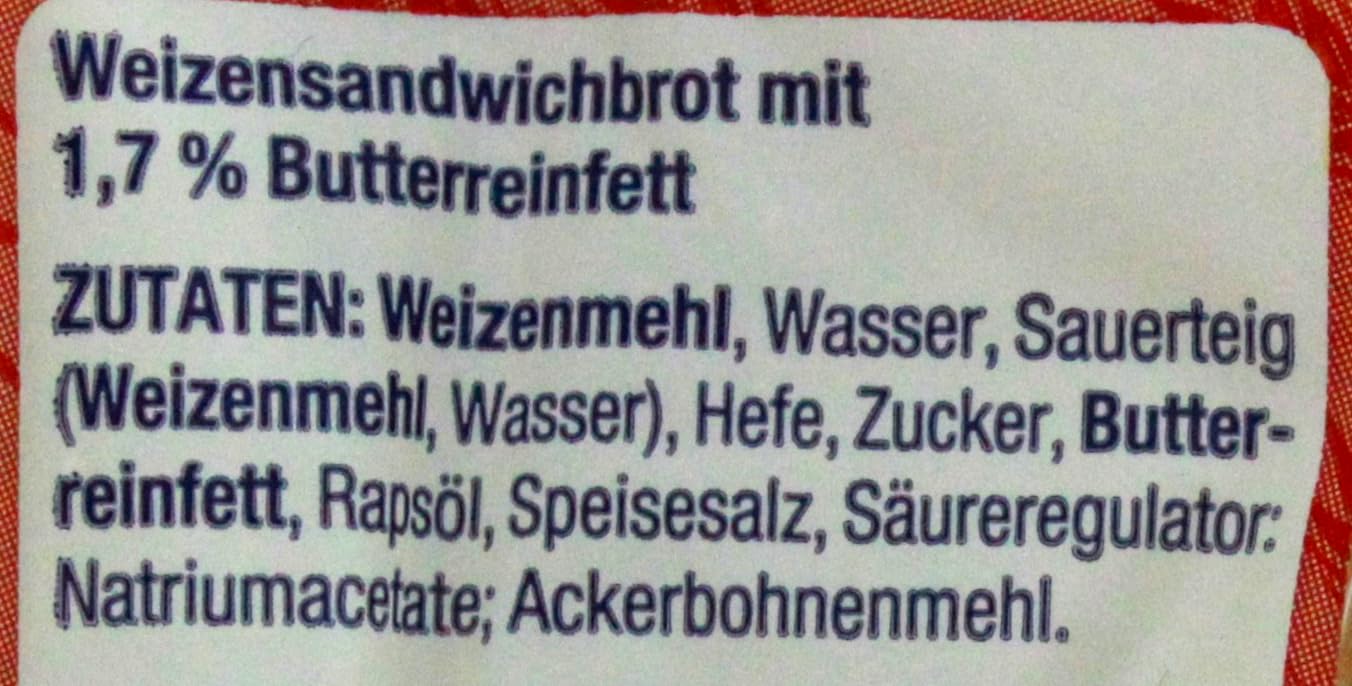 Herzstücke Weizen-Sandwich Toast, 7er Pack (7 x 750g)