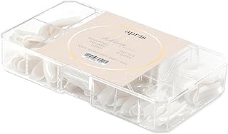 Apres Neutrals Gel-X Whitney Box Of Nail Tips, 11 Sizes 00-9, Soft Gel Tip Box (150pcs) (Sculpted Square Long, 150)