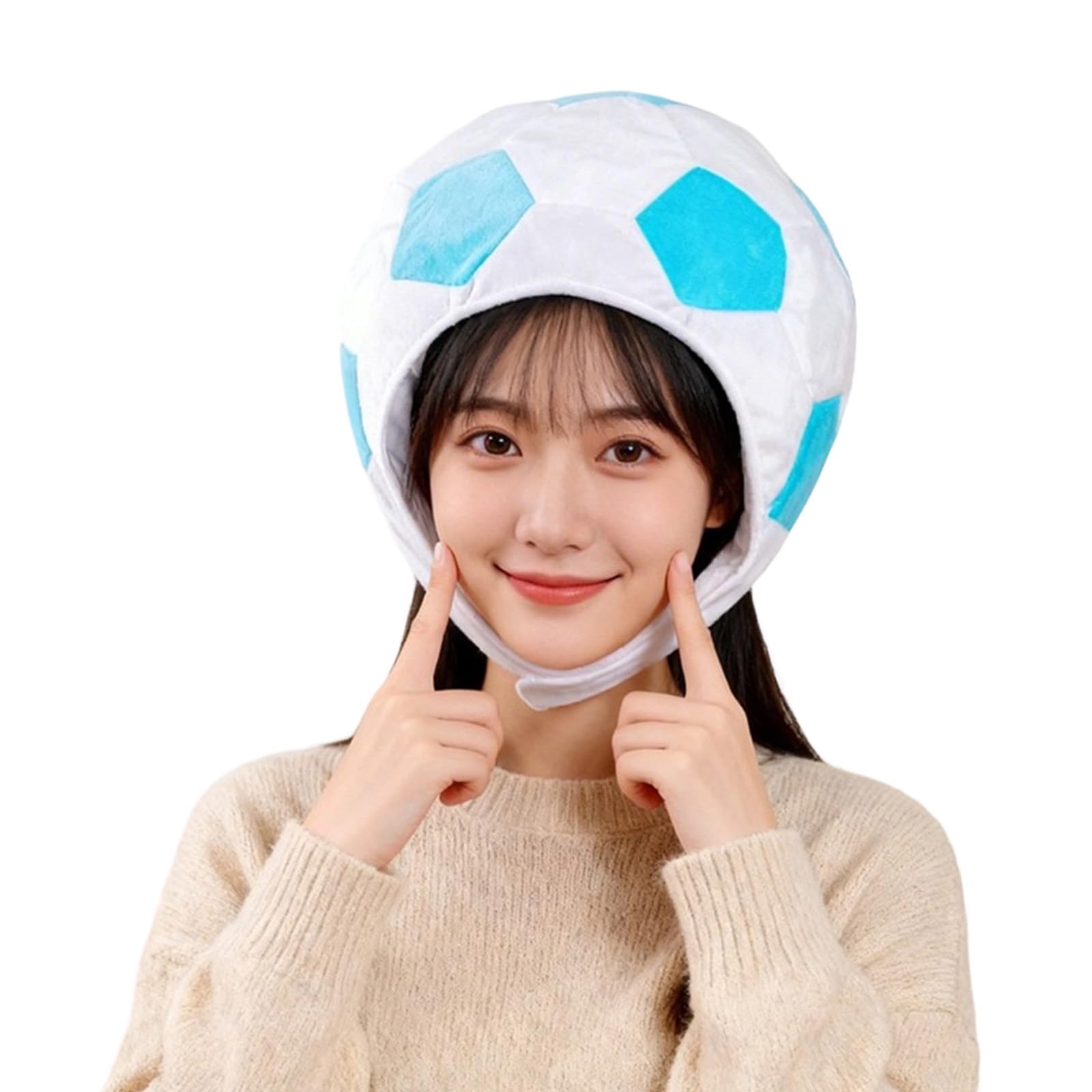 Elnwnnkc Themed Headwear Breathable Cotton Headgear Hat for Adults and Kids Festival Celebration and Football Parties Recyclable Celebration Hat