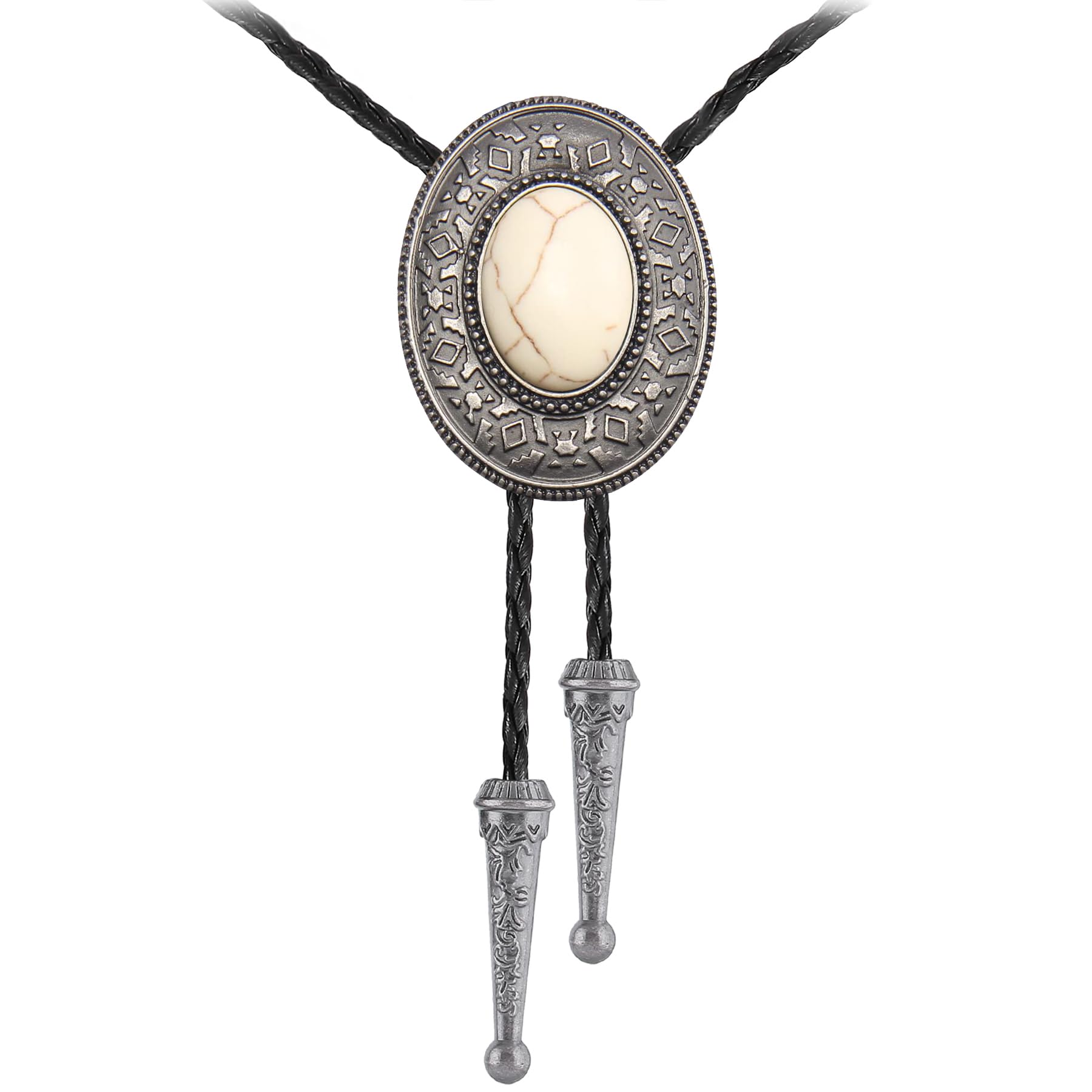 GelConnie Bolo Tie for Men Women Vintage Western Cowboy Necktie Adjustable