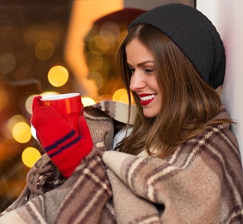 Miniatura 3 de Kbethos - Gorro de invierno holgado para esquí unisex varios estilos colección Beanie