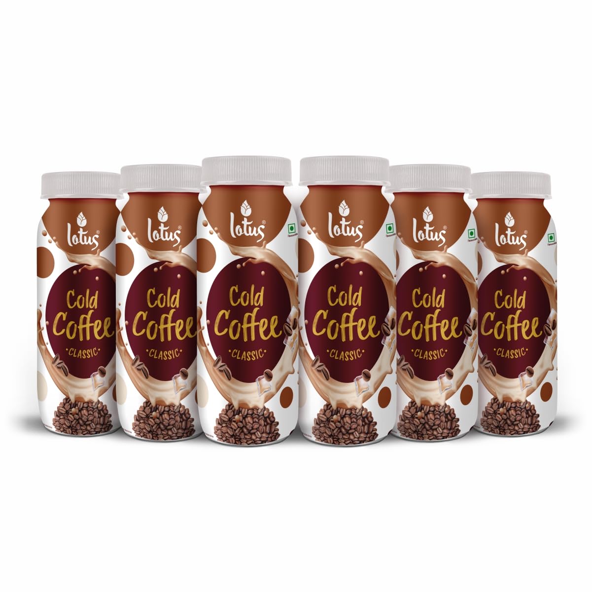 Lotus Cold Coffee Classic 200 Ml (Pack of 6) - Ready to Drink Coffee, Rich & Creamy Blend with Real Milk, No Preservatives, Refreshing & Smooth Beverage, Diwali Gift Hamper (B0D7Q69M3N) Amazon Price History, Amazon Price Tracker