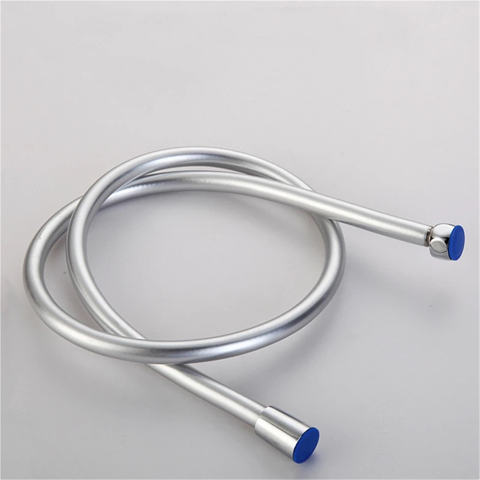 Manguera de ducha flexible de alta presión de 1,5 m, accesorio universal de fontanería de mano, PVC antitorceduras, para baño, manguera amarilla para una fácil instalación