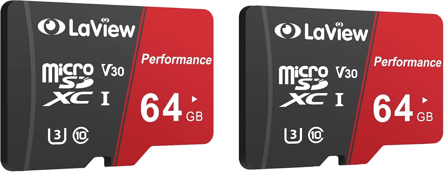 32GB Micro SD Card 5 Pack, Micro SDXC UHS-I Memory Card – 95MB/s,633X,U3,C10, Full HD Video V30, A1, FAT32, High Speed Flash TF Card P500 for Computer with Adapter/Phone/Tablet/PC