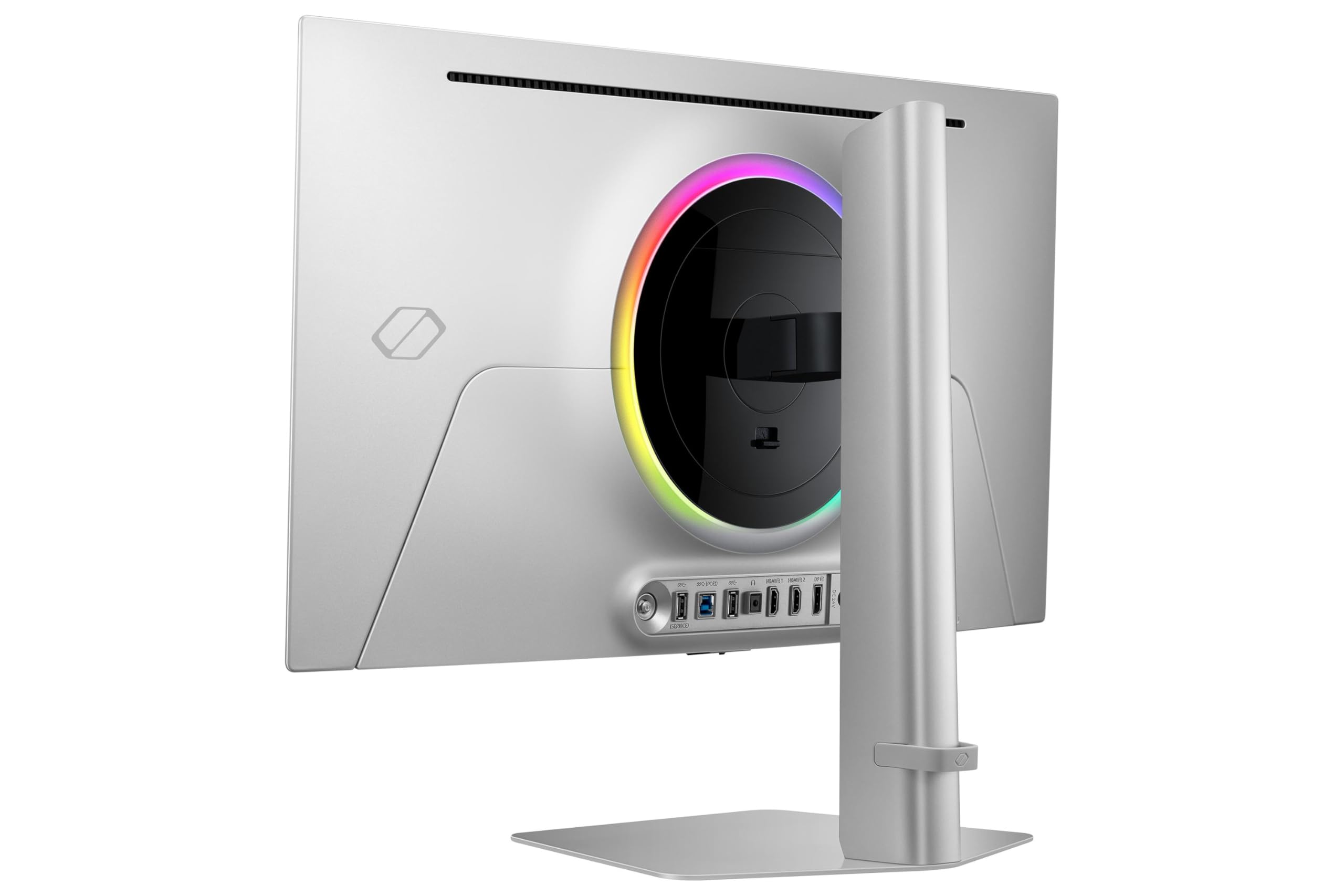 Samsung Écran PC Gaming Odyssey OLED G8-G81SF, Taille 27'', Résolution 4K (3840x2160), 240Hz, 0,03ms, 2xHDMI, DP, Ajustable en Hauteur, Orientable, Pivotable, Inclinable, LS27FG816SUXEN
