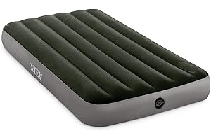 Intex Dura-Beam Standard Air Mattress with Built-In Foot Pump: Air Matter with...