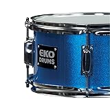 Eko Drums - ED-300 Drum Kit Metallic Blue - 5 Pezzi - 2