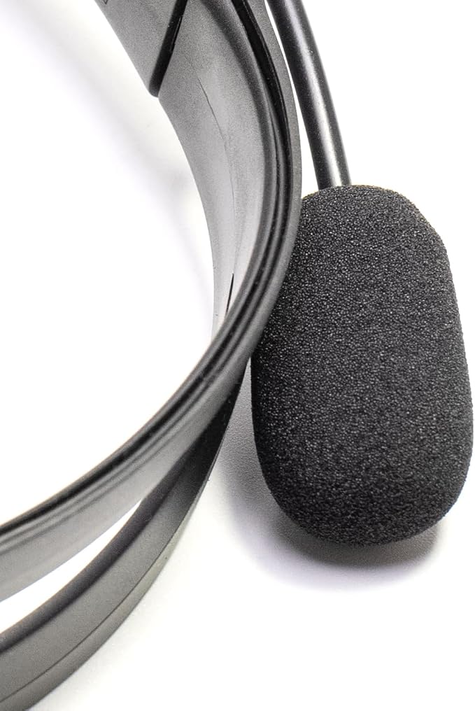 Almohadillas de espuma para oído y cubierta de micrófono compatibles con Microsoft LifeChat LX-3000 auriculares Life Chat (Almohadillas de cuero PU + cubierta de micrófono) miniatura 5
