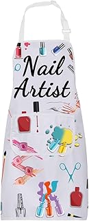 BNQL Nail Artist Apron with Pockets - Apron Gifts for Nail Technician & Manicurist