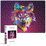 🧩 DECORACIÓN CON ESTILO - Después de terminar, puedes colgar con orgullo el puzzle 1000 piezas animales o el puzzle 1000 piezas paisajes en casa. Simplemente pega las piezas del puzzle en una caja de cartón y cuélgalas con o sin marco en tu habitación favorita