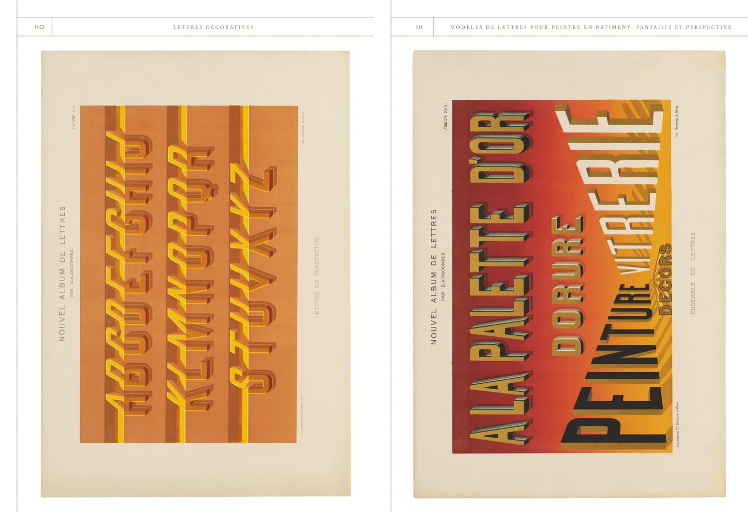 Lettres Décoratives: A Century of French Sign Painters’ Alphabets