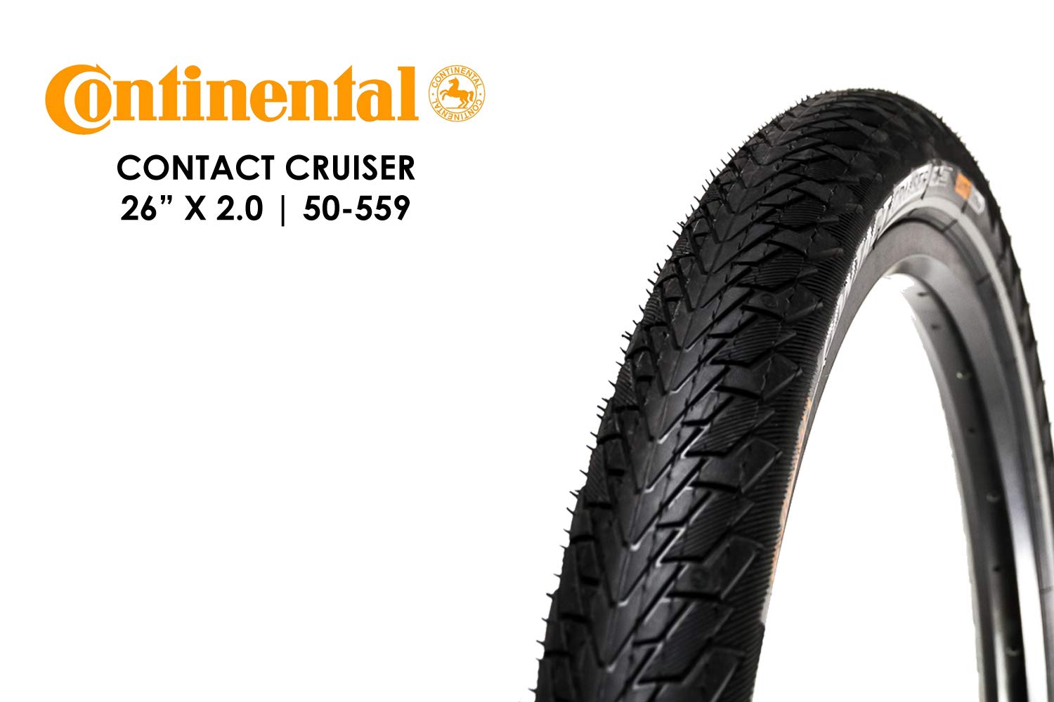 Amazon.com: CONTI URBAN PREMIUM 700x50 26x2.0 WIRE BEAD REFLEX